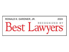 Ronald K. Gardner, JR Recognized By Best Lawyers 2024