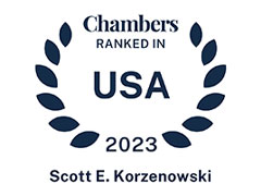 Chambers Ranked In USA 2023 Scott E. Korzenowski
