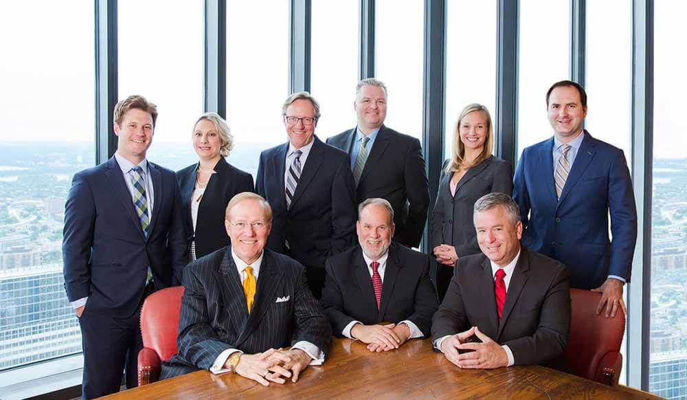 Photo of the firm's legal team