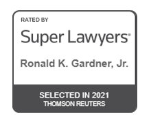 Rated by Super Lawyers Ronald K. Gardner, Jr. Selected in 2021 Thomson Reuters
