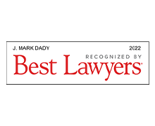 J. Mark Dady 2022 Recognized By Best Lawyers
