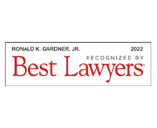 Ronald K. Gardner, Jr. 2022 Recognized By Best Lawyers