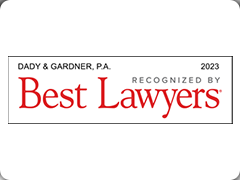 Dady & Gardner, P.A. | 2023 | Recognized By Best Lawyers
