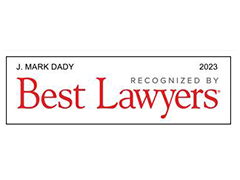 J. Mark Dady | 2023 Recognized by Best Lawyers
