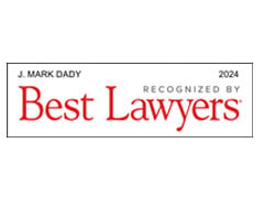 J. Mark Dady Recognized By Best Lawyers 2024