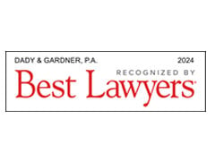 Dady & Gardner, PA Recognized By Best Lawyers 2024