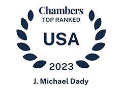 Chambers Ranked In USA 2023 J. Michael Dady