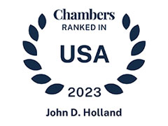 Chambers Ranked In USA 2023 John D. Holland