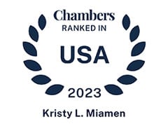 Chambers Ranked In USA 2023 Kristy L. Miamen