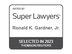Rated by Super Lawyers(R) - Ronald K. Gardner Selected on 2023 | SuperLawyers.com