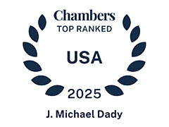 Chambers Top Ranked | USA | 2025 | J. Michael Dady