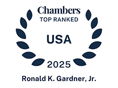 Chambers Top Ranked | USA | 2025 | Ronald K. Gardner, Jr.