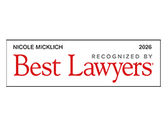 Nicole Micklich | Recognized by Best Lawyers | 2026