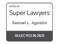 RATED BY Super Lawyers Samuel L. Agostini SELECTED IN 2025